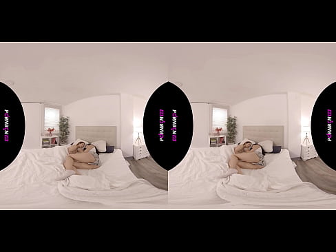 ❤️ PORNBCN VR दोन तरुण लेस्बियन 4K 180 3D व्हर्च्युअल रिअॅलिटीमध्ये खडबडीत जागे झाले जिनिव्हा बेलुची कॅटरिना मोरेनो ❤️  mr.banglablog.top वर